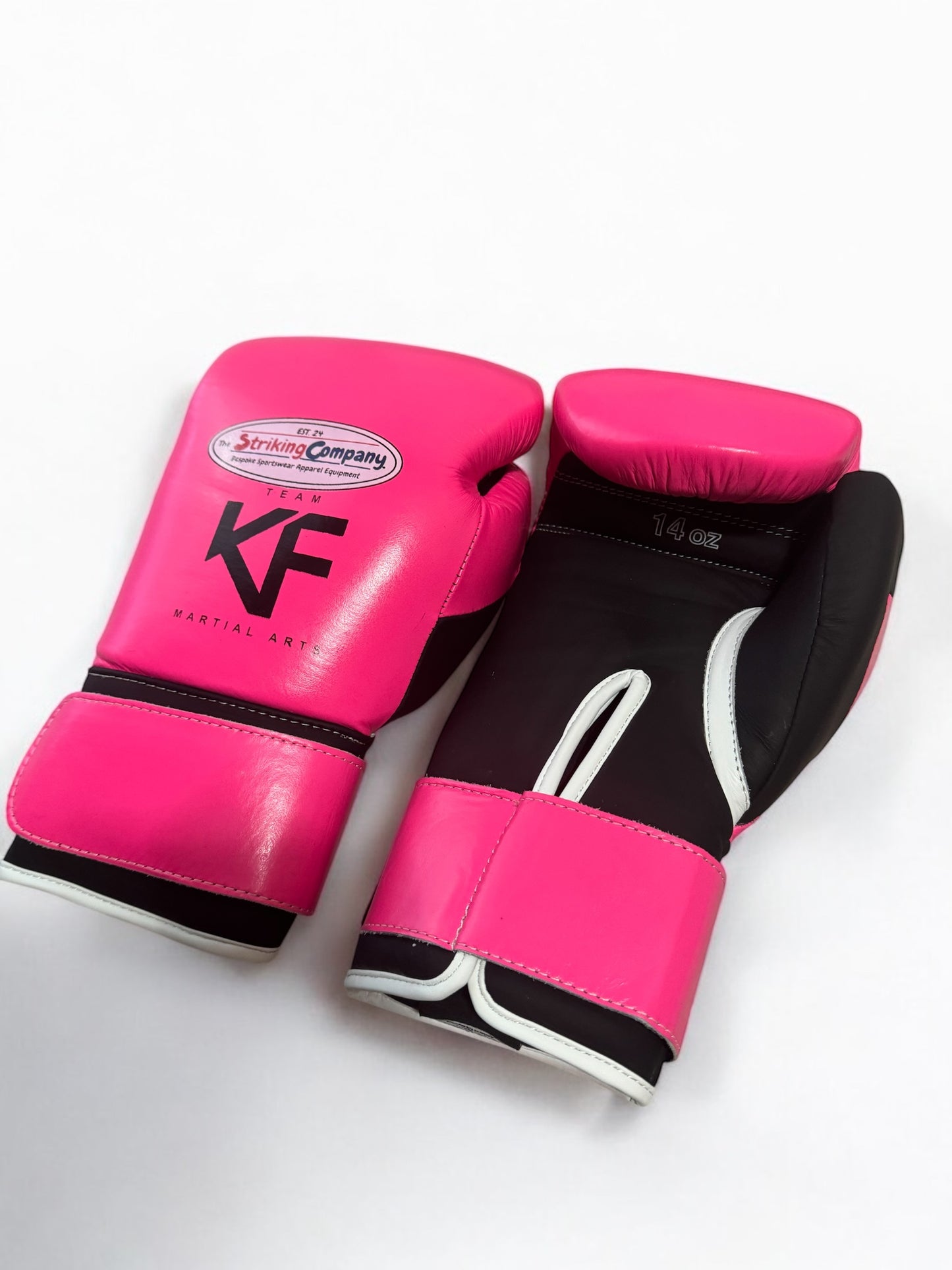Custom velcro boxing gloves