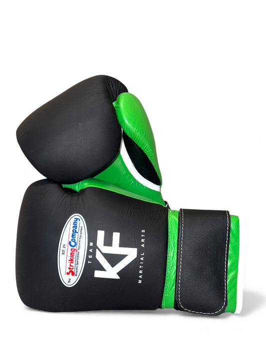 Custom velcro boxing gloves