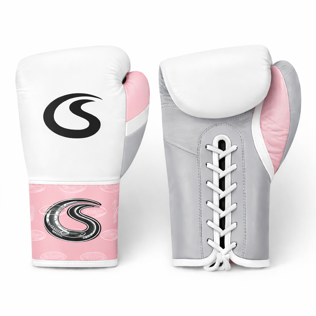 Lace up gloves